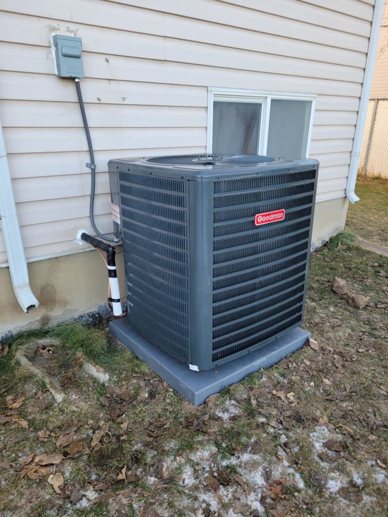 switch from an evaporative cooler to an ac